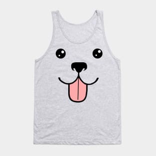 Panting Puppy Mouth Tank Top